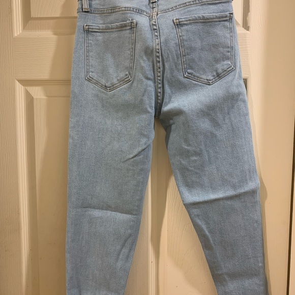 Light Wash Denim Skinny Jeans - Picture 2 of 3